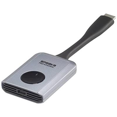 SpeaKa Professional SP-WTR-400 Draadloze HDMI-set 30 m 2.4 GHz, 5 GHz 1920 x 1080 Pixel Veilige draadloze overdracht