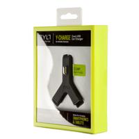 TYLT Y-USB Car Charger 2.1A Black - thumbnail