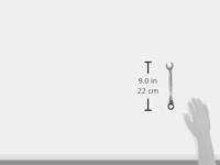 Facom snelle anti-slip steekringratelsleutel 17mm - 467BR.17 - thumbnail