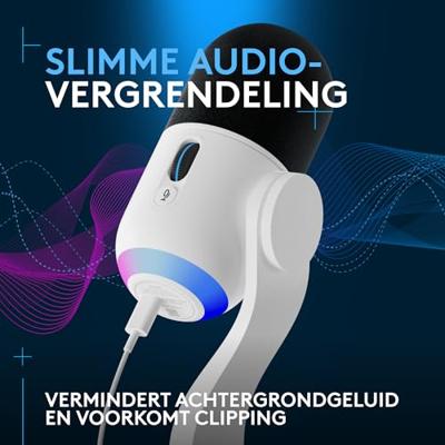 Logitech G Yeti GX Zwart, Wit Tafelmicrofoon