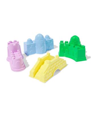HEMA Zandvormen kunststof kastelen - 4 stuks