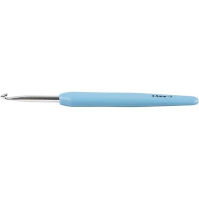 Creativ Company Haaknaalden, afm 4,5, l: 13,3 cm, afm 4,5 mm, lichtblauw, 1 stuk Creativ Company Haaknaalden, afm 4,5, l: 13,3 cm, afm 4,5 mm, lichtblauw, 1 stuk