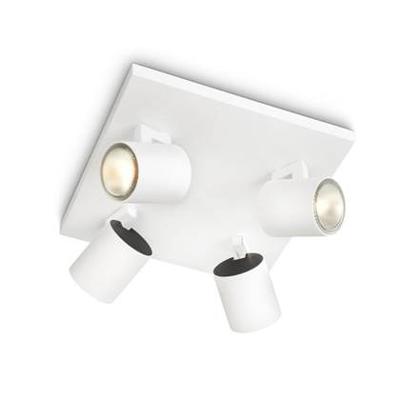 Philips PlafondspotsMy Living Runner 4-lichts wit - 530943112