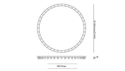 JSPR - Halo groot Hanglamp