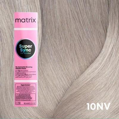 Matrix Matrix - SuperSync Pre-Bonded - 10NV/10.02 Extra Licht Blond Natuur Violet - 90ml