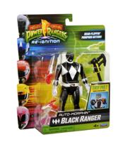 Mighty Morphin Power Rangers actiefiguur Zwarte Ranger - thumbnail