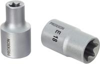 Proxxon Industrial 23 102 Buiten-zesrond (TX), Binnen-zesrond (TX), Zesrond-TX BO Dopsleutel-bitinzetset 24-delig 1/4 (6.3 mm), 1/2 (12.5 mm) - thumbnail