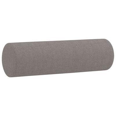 3-delige Loungeset met kussens stof taupe