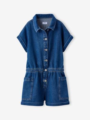 Jeansjurkje voor meisjes JONEN middenblauw