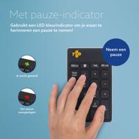 R-Go Tools Numeriek toetsenbord R-Go Numpad Break, ergonomisch numeriek toetsenbord met pauzesoftware, Bluetooth, zwart - thumbnail