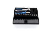 Gedore D 20 KAU-20 2010348 Dopsleutelinzetstuk Inch 1/4 (6.3 mm) 37-delig - thumbnail