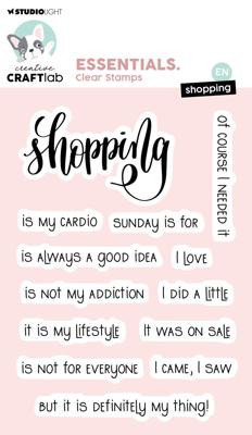 Studio Light Creative craftlab • essentials clear stamp shopping