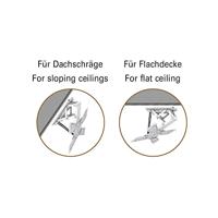 My Wall HL43MWL TV-plafondbeugel Met afstandsbediening, Zwenkbaar, Kantelbaar 58,4 cm (23) - 139,7 cm (55) Besturing via app, Plafondhouder, Met elektromotor, - thumbnail