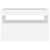 Tv-meubel met LED-verlichting 60x35x40 cm zwart - thumbnail