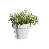 Elho loft urban easy hanger enkelbalkon pothouder white - thumbnail