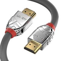 Lindy 37873 3m HDMI Type A (Standard) HDMI Type A (Standard) Grijs, Zilver HDMI kabel - thumbnail