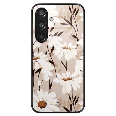 Samsung Galaxy S24 glazen hardcase - In bloom Samsung Galaxy S24 glazen hardcase - In bloom