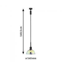 Paulmann Sarrasani Hanglamp URail E14 Zwart (mat), Dichroic - thumbnail