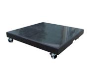 Platinum | Parasolvoet Modena XL Graniet met Wielen | 120 kg - thumbnail
