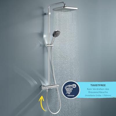 Grohe Vitalio doucheslang metaal 150cm chroom