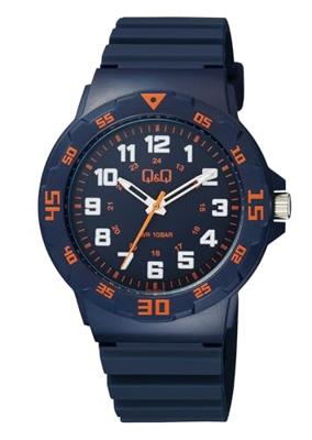 Q&Q ONLY TIME - GENT (Ø 43 mm) Heren horloge
