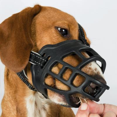 TRIXIE MUILKORF MUZZLE FLEX SILICONE ZWART S 20X20 CM - thumbnail