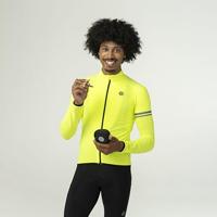 AGU Thermo Fietsshirt Lange Mouwen Essential Heren - Geel - XXXL - thumbnail