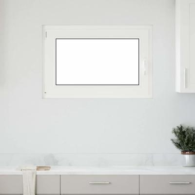 Kelderraam "RISOR" 90x50 cm draai-kiep DIN links wit