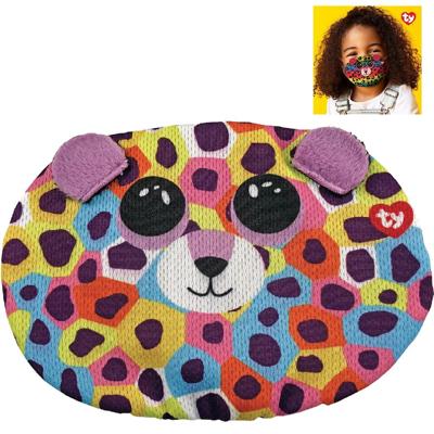 TY Wasbaar Kinder Mondkapje Luipaard Giselle Verstelbaar 3+ TY Wasbaar Kinder Mondkapje Luipaard Giselle Verstelbaar 3+