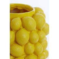 Light & Living Vaas 'Lemon' 41cm, kleur Geel - thumbnail