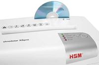 HSM Shredstar X6 pro Papierversnipperaar 7 vellen Cross cut 2 x 15 mm P-5 20 l Ook geschikt voor Paperclips, CDs, DVDs, Nietjes, Creditcards - thumbnail
