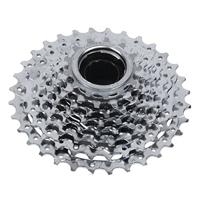 SunRace MFE60 Cassette 8S 13-32 tanden - Zilver - thumbnail