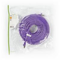 CAT5e SF/UTP-Netwerkkabel | RJ45 Male - RJ45 Male | 30 m | Paars - thumbnail