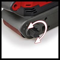 Einhell TE-BS 850 E Bandschleifer 4466245 Bandschuurmachine 850 W Bandbreedte 75 mm Bandlengte 533 mm - thumbnail
