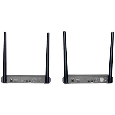 SpeaKa Professional SP-HDE-620 Draadloze HDMI-set 100 m 5 GHz 3840 x 2160 Pixel KVM-functie (Keyboard, Video, Mouse), Met loop-functie SpeaKa Professional SP-HDE-620 Draadloze HDMI-set 100 m 5 GHz 3840 x 2160 Pixel KVM-functie (Keyboard, Video, Mouse), Met loop-functie