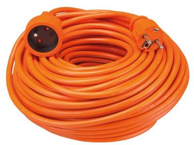 Verlengkabel 40 m oranje penaarde Velleman - Velleman