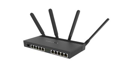 MikroTik RB4011iGS+5HacQ2HnD-IN draadloze router Gigabit Ethernet Dual-Band (2,4 GHz/5 GHz) Zwart