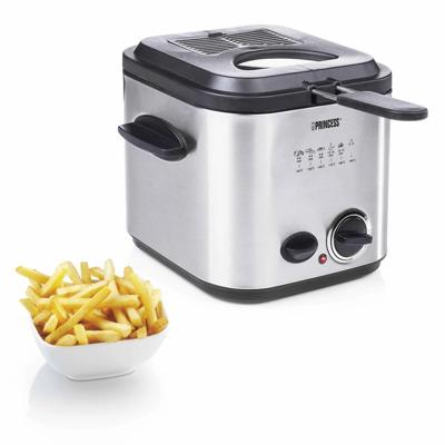 Princess 182611 Frituurpan 1.2 l 840 W 6 fonduevorkjes RVS (geborsteld)