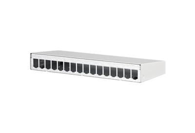 Metz Connect 130861-1602-E 16 poorten Netwerkpatchpaneel 483 mm (19) Zonder connectoren Wit Niet ingericht Metz Connect 130861-1602-E 16 poorten Netwerkpatchpaneel 483 mm (19) Zonder connectoren Wit Niet ingericht
