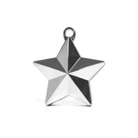 Ballon Gewicht Ster Zilver Metallic (140gr) - thumbnail