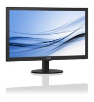 Philips 243V5LHSB/00 zonder luidspreker (VGA DVI + HDMI, TN panel) 23,6 inch Nein - thumbnail