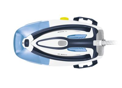Bosch Serie 8 TDS8060DE stoomstrijkijzer station 2400 W 1,8 l Blauw, Wit