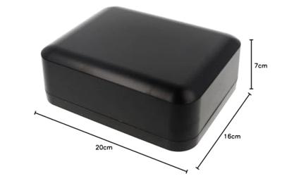 Hammond Electronics 1556GABK Universele behuizing 200 x 160 x 70 ABS kunststof Brandvertragend Zwart 1 stuk(s) Hammond Electronics 1556GABK Universele behuizing 200 x 160 x 70 ABS kunststof Brandvertragend Zwart 1 stuk(s)