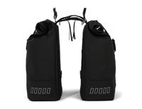 UrbanProof rolltop dubbele fietstas 38 liter zwart - thumbnail