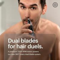 MANSCAPED Weed Wacker 2.0 Oor- en neushaartrimmer Zwart - thumbnail