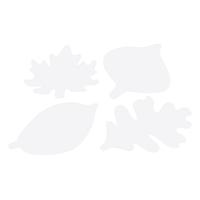 Colorations bladeren karton, set van 24 - thumbnail