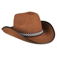 Bruine Cowboyhoed Cassidy Kind - thumbnail