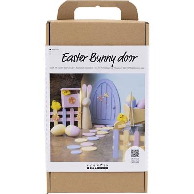 Creativ Company Hobbyset paashaasdeurset, pastelkleuren, 1 doos
