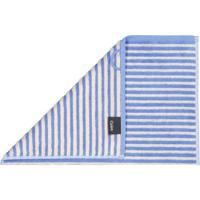 Cawö Cawo Lines Streifen 6255 Handdoek 50x100 capri - thumbnail
