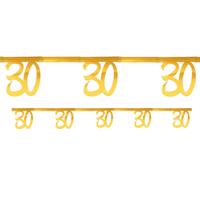 Slinger 30 jaar goudkleurig metallic 2.5m - thumbnail